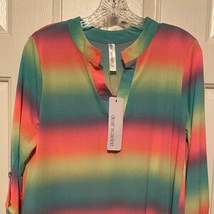 Scarlett Multicolor Gradient Blouse